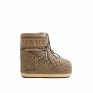 Téli bokacsizma MOON BOOT RESORT COL. MB ICON LOW FELT-L017 BEIGE MELANGE kép