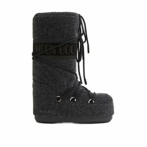 Magas téli csizma MOON BOOT RESORT COL. MB ICON FELT-N003 BLACK MELANGE kép