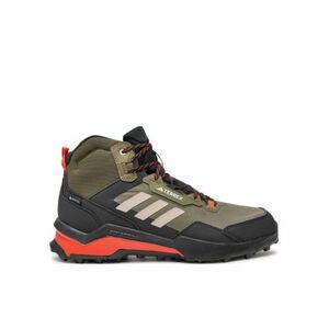 Férfi boka túracipő ADIDAS Terrex AX4 Mid GTX olive strata wonder beige core black kép