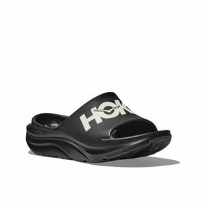 Flip papucs (strandcipő) HOKA ONE ONE Ora Athletic Slide black wide kép