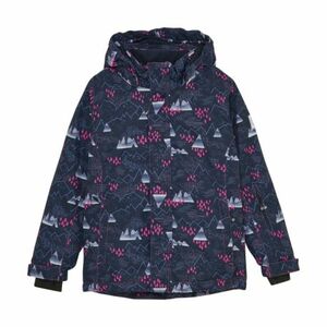 Lány sídzseki COLOR KIDS Ski Jacket - AOP -741706.5381-Pink Glo kép