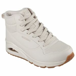 Női szabadidős lábbelik SKECHERS Uno Lace Up High off white kép