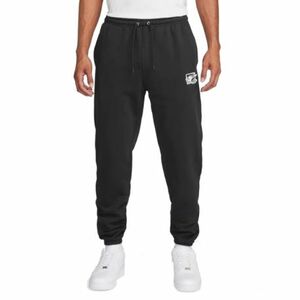 Férfi melegítőnadrág NIKE M NK CLUB FT CUFF PANT BOLT-010 BLACK WHITE kép