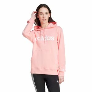 Női kapucnis pulóver ADIDAS W LIN FT HD-IY9186-Pink kép