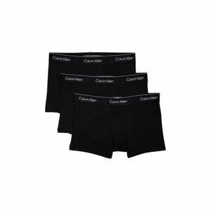 Férfi boxerek CALVIN KLEIN 3 PACK-TRUNK-BLACK W BLACK WB kép