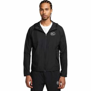 Férfi edzőpulóver kapucnival NIKE M NSW SW AIR RUN JKT-010 BLACK REFLECTIVE SILV kép