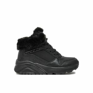 Gyermek téli bokacsizma SKECHERS Uno Lite Comfurt Collar black black kép