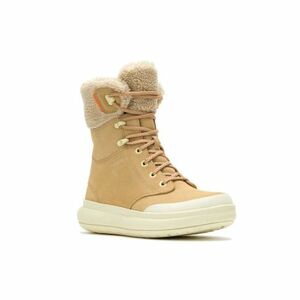 Női járócipő MERRELL Marquette Ws Thermo Tall Zip WP tan kép