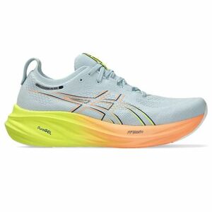 Férfi futócipő ASICS Gel Nimbus 26 Paris cool grey safety yellow kép