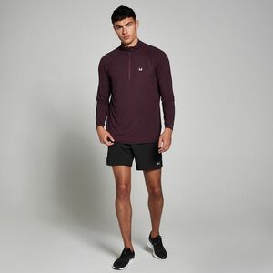 MP Men's Performance 1/4 Zip - Merlot Marl - S kép