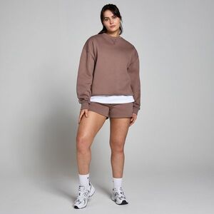 MP Női Tempo Oversized Chill Out Graphic Melegítőfelső - Mogyorószínű - L kép