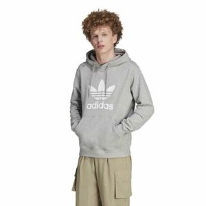 Férfi kapucnis pulóver ADIDAS ORIGINALS TREFOIL HOODY-IM4490-medium grey heather kép