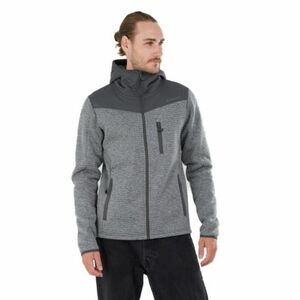 Férfi pulóver cipzárral FUNDANGO Ashford Insulated Fleece Jacket-745-grey heather kép