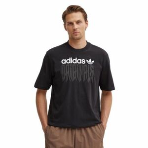 Rövid ujjú férfi póló ADIDAS ORIGINALS GRFX TEE LOOSE-Black kép