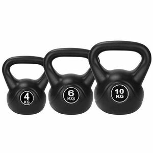 Kettlebell szett, 4-6-10 kg kép