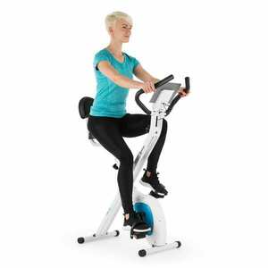 Capital Sports Azura Air, szobabicikli, otthoni edzőgép, X-bike, SilentBelt, mágneses ellenállás, összecsukható kép