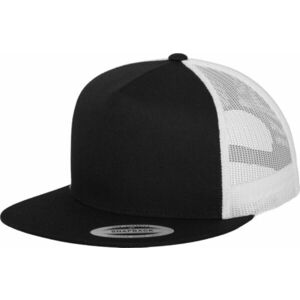 Brandit Classic Trucker 2-tone sapka egyenes karimával, fekete és fehér színben kép