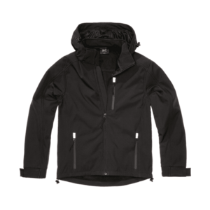 Brandit Softshell kabát Hurricane, fekete kép