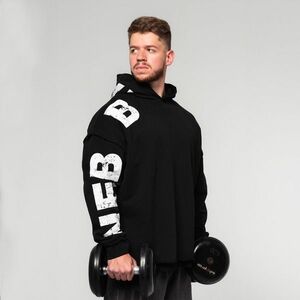 NEBBIA Hoodie NO BS Black kép