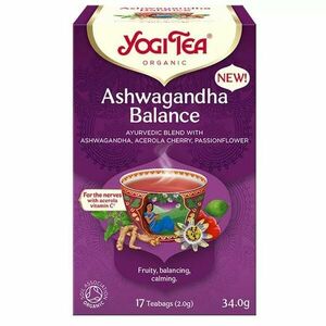 Ashwagandha egyensúly bio tea - Yogi Tea kép