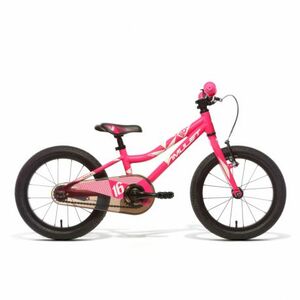 Lány mountain bike AMULET 16 Fun, pink shiny white shiny kép