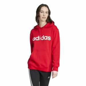 Női kapucnis pulóver ADIDAS W LIN FT HD-IY9187-Red kép