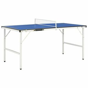 vidaXL kék pingpongasztal hálóval 152 x 76 x 66 cm kép