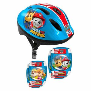 Gyerek bukósisak és testvédő szett Paw Patrol kép