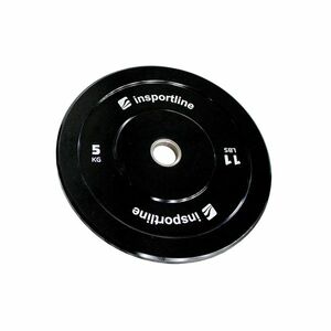 Gumis súlytárcsa inSPORTline Bumper Plate Lite 5 kg 50 mm kép