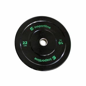 Gumis súlytárcsa inSPORTline Bumper Plate Lite 10 kg 50 mm kép