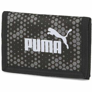 Puma PHASE AOP WALLET Pénztárca, sötétszürke, méret kép