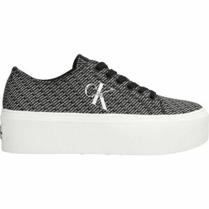 Calvin Klein FLATFORM+ CUPSOLE LOW LACE Női sportos cipő, fekete, méret kép