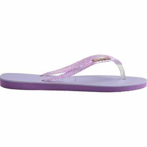 HAVAIANAS SLIM GLITTER FLOURISH Női flip-flop papucs, lila, méret kép