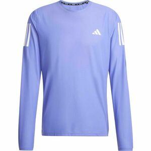 adidas OWN THE RUN LONG SLEEVE TOP Férfi futófelső, lila, méret kép