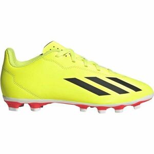 adidas X CRAZYFAST CLUB FXG J Gyerek futballcipő, sárga, méret 35.5 kép