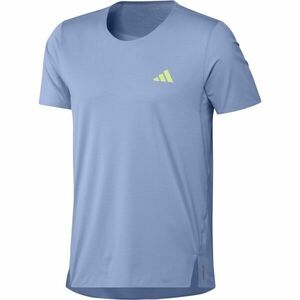 adidas ADIZERO TEE M Férfi póló sportoláshoz, világoskék, méret kép