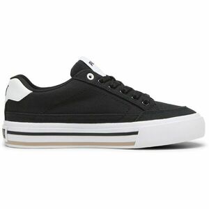 Puma COURT CLASSIC VULC FS JR Gyerek sportos cipő, fekete, méret 37.5 kép