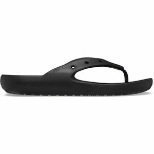 Crocs CLASSIC FLIP V2 Uniszex strandpapucs, fekete, méret 41/42 kép