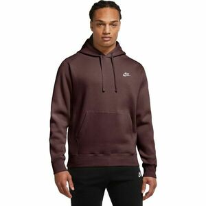 Nike SPORTSWEAR CLUB FLEECE Férfi pulóver, bordó, méret kép