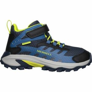 Merrell MOAB SPEED 2 MID A/C WTRPF Gyerek outdoor cipő, sötétkék, méret 35 kép