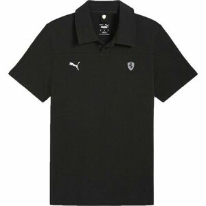 Puma FERRARI STYLE POLO Férfi galléros póló, fekete, méret kép