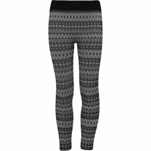 Lewro ZEIRA Lány bélelt leggings, fekete, méret kép