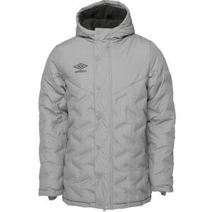 Umbro BONDED JACKET Férfi bélelt kabát, szürke, méret kép