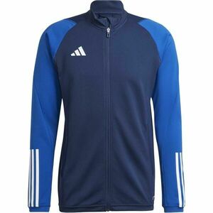 adidas TIRO 23 TOP Junior futball pulóver, sötétkék, méret kép