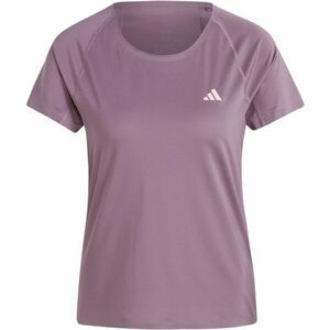 adidas ADIZERO RUNNING TEE Női póló, lila, méret kép