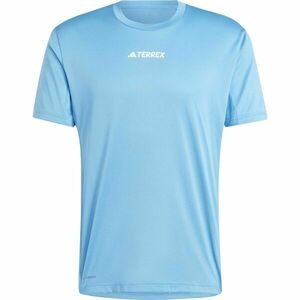 adidas TERREY MULTI T-SHIRT Férfi póló, világoskék, méret kép