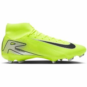 Nike ZOOM MERCURIAL SUPERFLY 10 ACADEMY FG/MG Férfi futballcipő, világoszöld, méret 44.5 kép