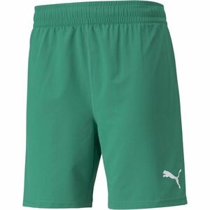 Puma TEAMFINAL SHORTS Férfi futball rövidnadrág, zöld, méret kép