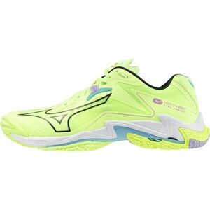 Mizuno WAVE LIGHTING Z8 W Női röplabda cipő, fényvisszaverő neon, méret 39 kép