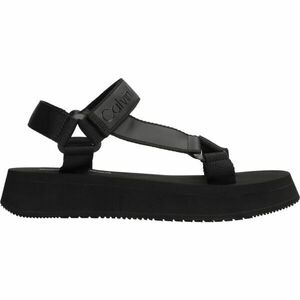 Calvin Klein SANDAL VELCRO WEBBING Női szandál, fekete, méret kép